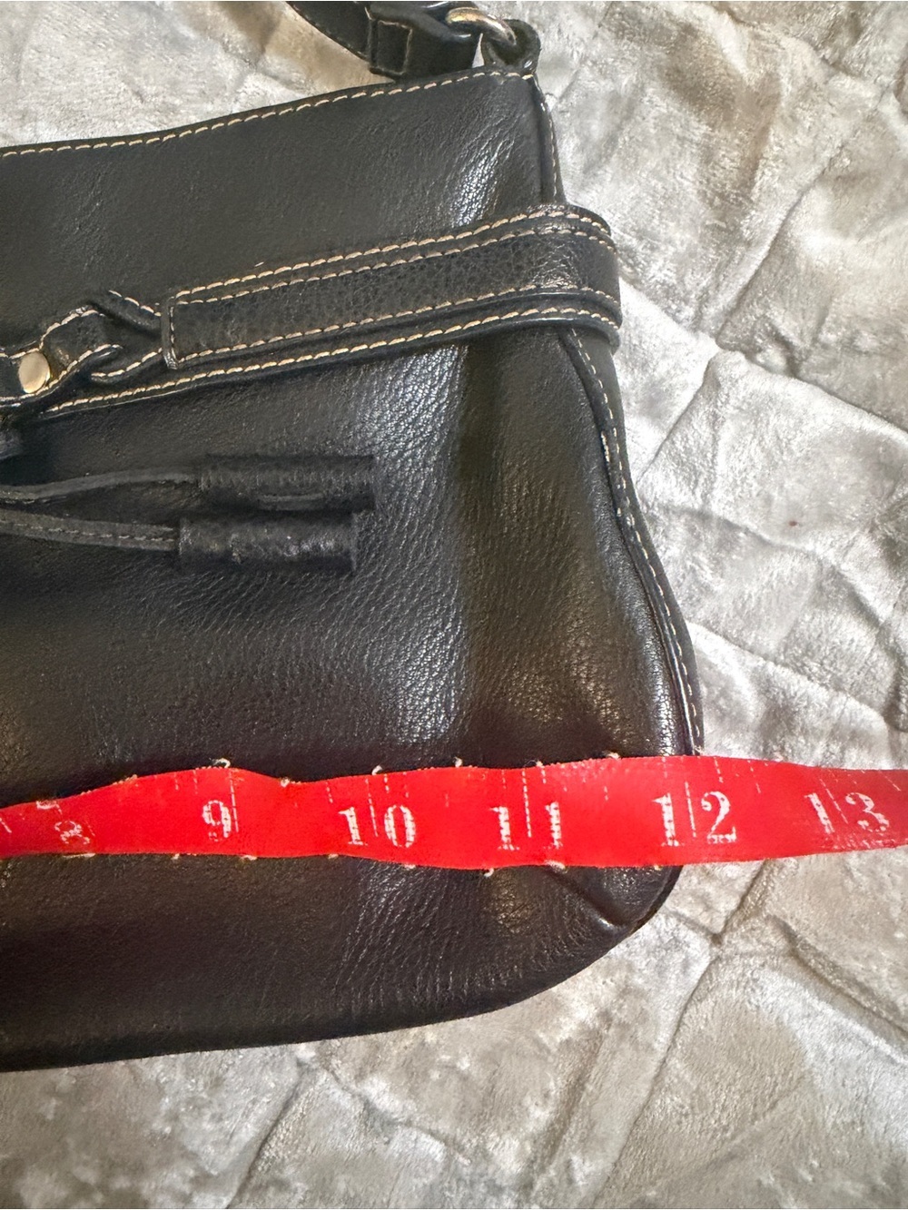 The Sak Black Leather Shoulder bag - Picture 5 of 9